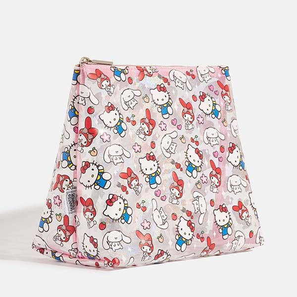 Skinnydip London Hello Kitty & Friends Shimmer Wash Bag 100% TPU