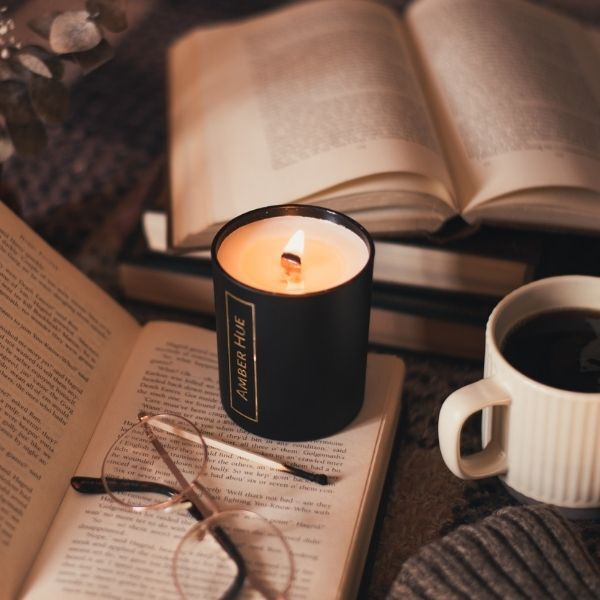 Amber Hue Candles - Bali Spa Deluxe Candle - Soy Wax - 200g