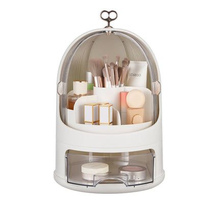 Superdrug Livingandhome Freestanding Makeup Organizer - White- Buy online at McGrocer