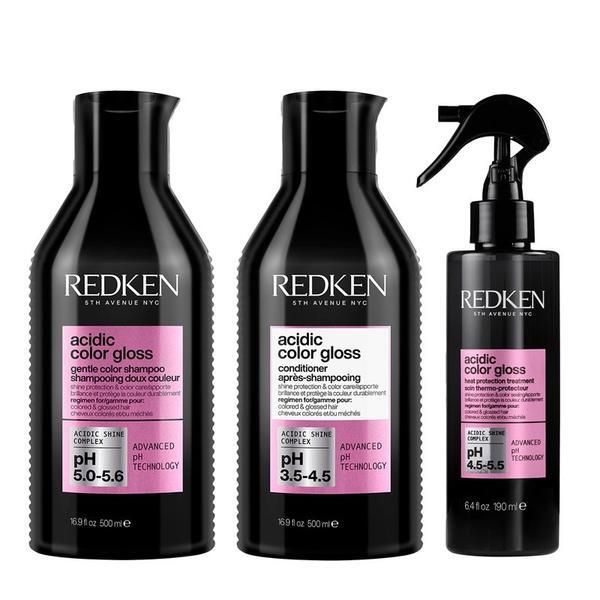 Redken Acidic Color Gloss hair care system (British brand)