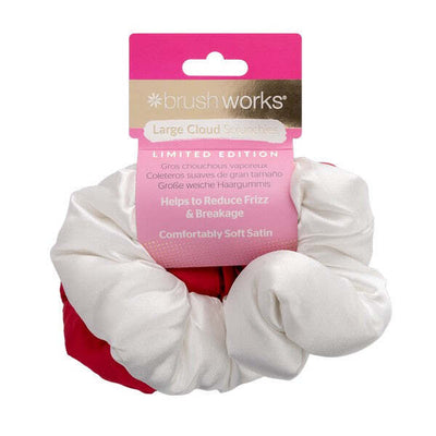 Superdrug Brushworks Limited Edition Large Cloud Scrunchies (Red)- Buy online at McGrocer