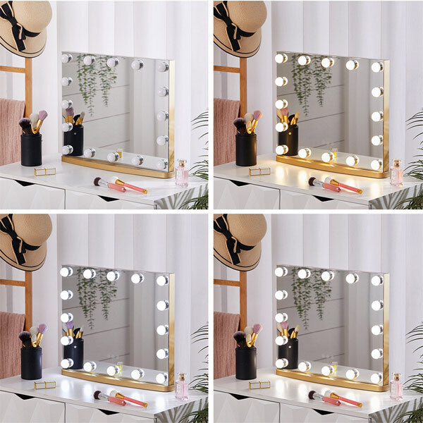 Livingandhome Hollywood LED Lighted Cosmetic Mirror