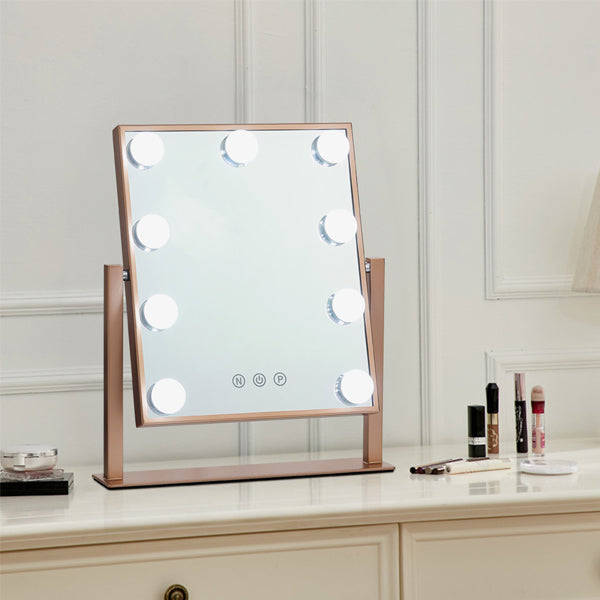 Livingandhome Adjustable LED Hollywood Vanity Mirror