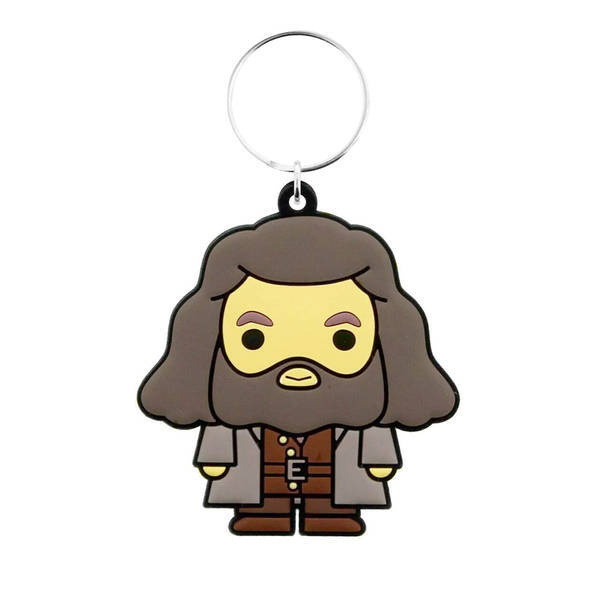 Harry Potter Chibi Rubber Hagrid Keyring