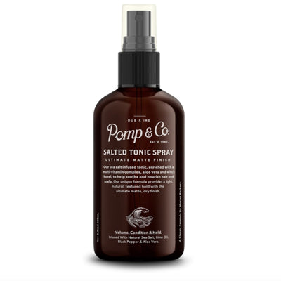 Superdrug Pomp & Co Men's Salted Hair Tonic Spray Matte Finish 100ml- Buy online at McGrocer