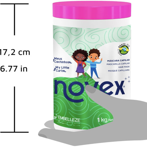 Novex My Little Curls Conditioning Hair Mask for Kids 3+, 1kg