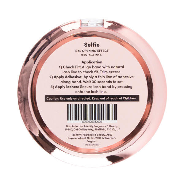 Oh My Lash Selfie Black Faux Mink False Lashes Individual