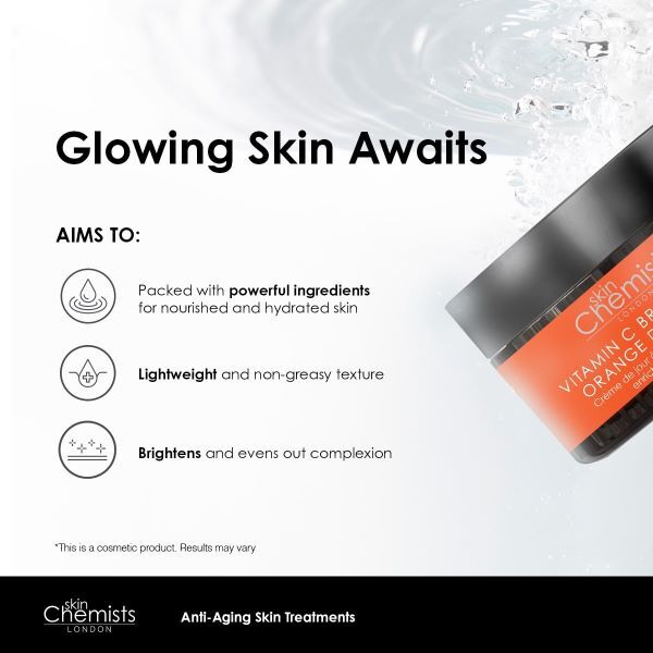skinChemists Vitamin C Brightening Orange Day Cream 50ml