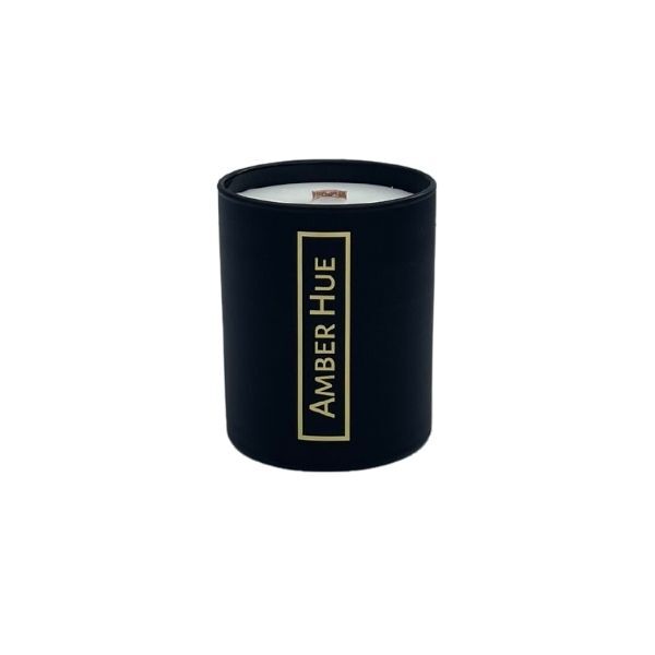 Amber Hue Candles - Havana Oak Deluxe Candle - Soy Wax - 200g