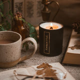 Amber Hue Candles - Havana Oak Deluxe Candle - Soy Wax - 200g