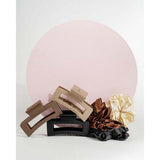 Brushworks Natural Hair Clip & Scrunchie Set