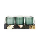 Candlelight Set of 3 Mini Candles - Lotus & Wild Lily
