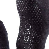 Toesox Womens Half Toe Socks (6-8.5)