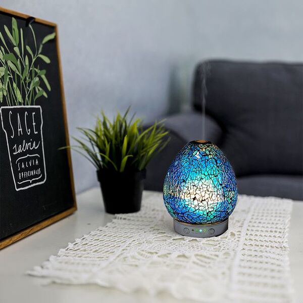 REMOVE Prezzybox Mosaic Aurora Cobalt Blue Diffuser