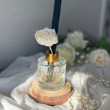 Amber Hue Candles - Pear & Freesia - Flower Reed Diffuser - 100ml
