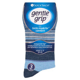 Gentle Grip 6 Pairs Mens Non Elastic Socks - 6-11 UK