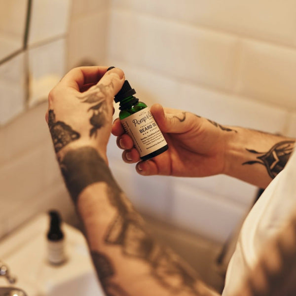 Pomp & Co Non Greasy Hydrating and Softening Beard Oil 30ml