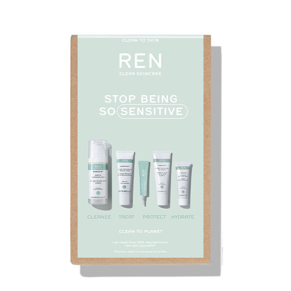 REN Clean Skincare Stop Being So Sensitive Gift Set - Skin - Superdrug