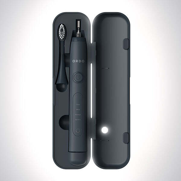 Ordo Sonic+ Toothbrush & Charging Travel Case Charcoal Grey