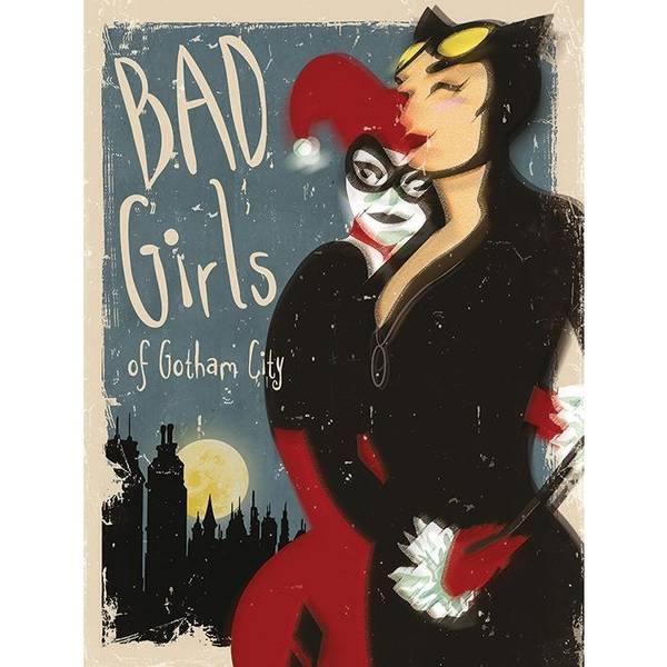 DC Comics Batman Bad Girls Of Gotham City Canvas Print