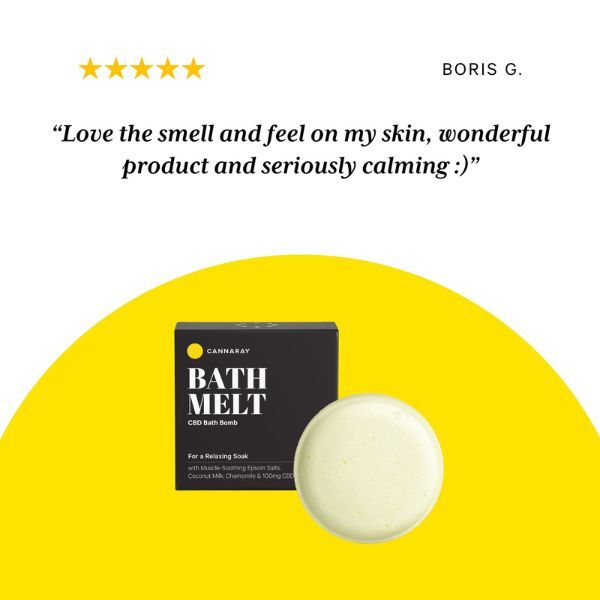 Cannaray Bath Melt Trio - Relax