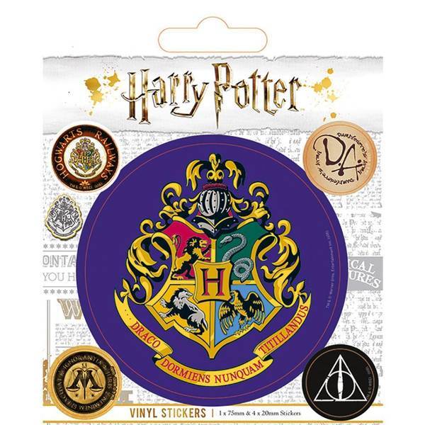 Harry Potter Hogwarts Stickers (Pack of 5)