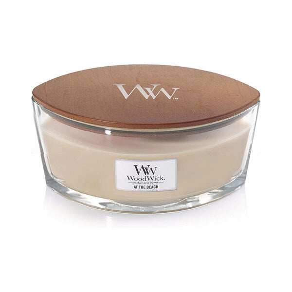 Woodwick Large Hearthwick At The Beach Candle 16oz