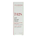 Clarins Joli Rouge Shine Lipstick 3.5g - 742S Pretty Red