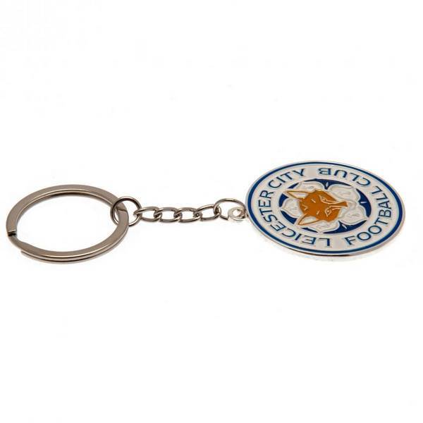 Leicester City FC Be Fearless Crest Keyring