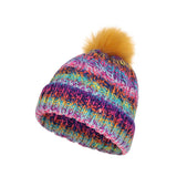 Mountain Warehouse Womens Geneva Rainbow Borg Lined Beanie