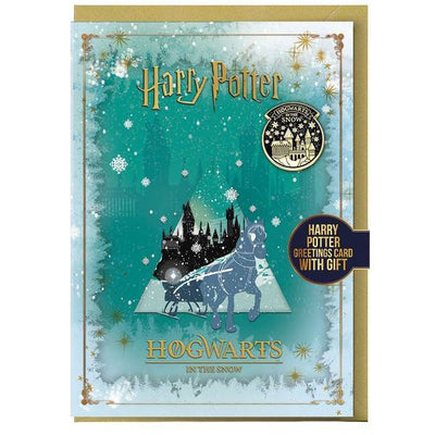 Superdrug Harry Potter Hogwarts Winter Christmas Card- Buy online at McGrocer