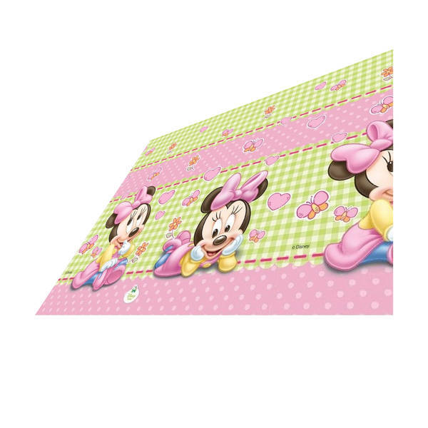 Disney Plastic Minnie Mouse Party Table Cover