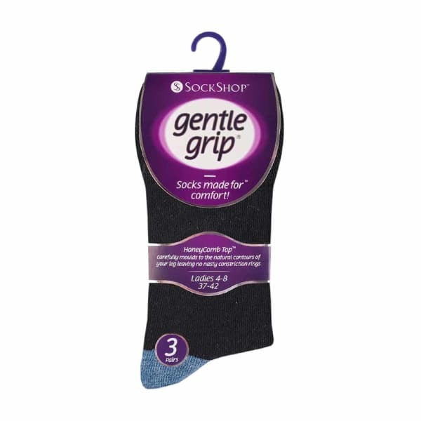 6 Pairs Ladies Non Elastic Socks 4-8