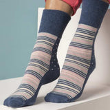6 Pairs Ladies Non Elastic Socks 4-8