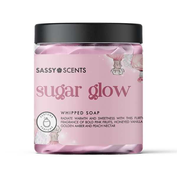 Sassy Scents Sugar Glow Whipped Soap 115g