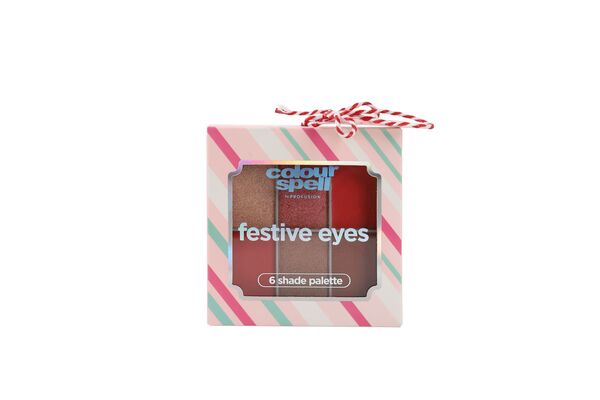 Colour Spell by Profusion - Festive Eyes 6 Shade Palette