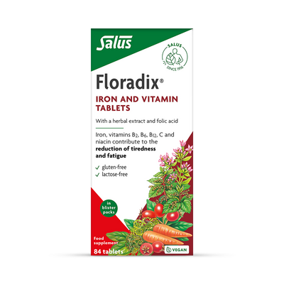 Holland & Barrett Iron and Vitamin B Complex Energy Support 84 Tablets- Buy online at McGrocer