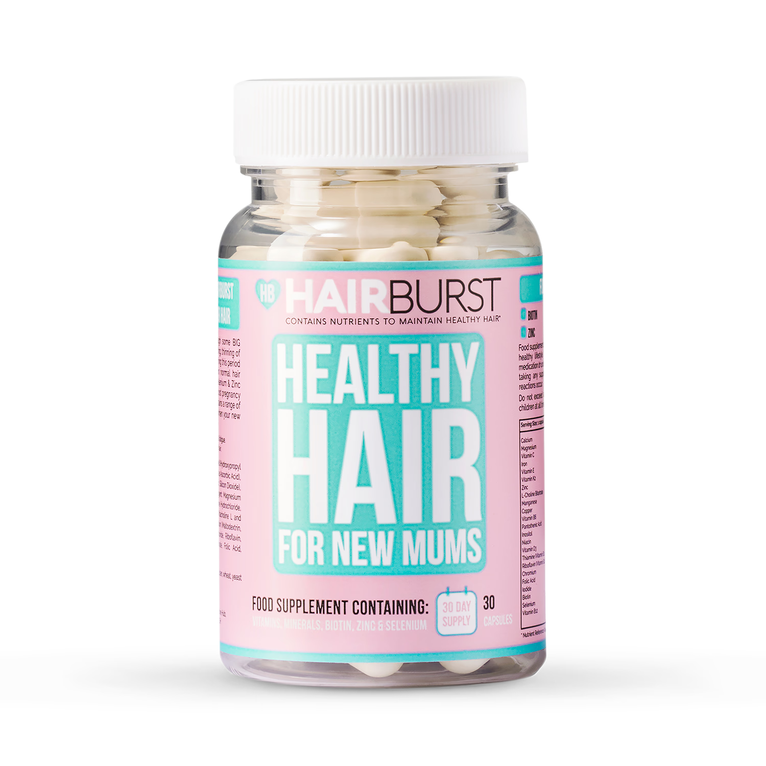 Post-Pregnancy and Maternity Hair Support Supplement 30 Capsules