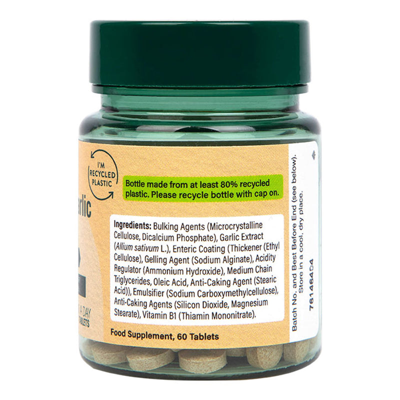 Holland Barrett Enteric Coated Odourless Garlic 1000mg 60 Tablets
