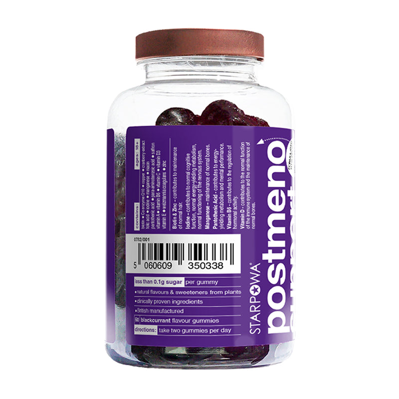 Postmenopause Support Vitamin and Mineral Supplements 60 Gummies