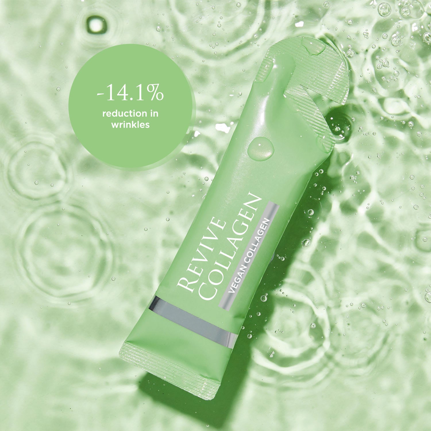 Vegan Liquid Collagen Alternative Supplement with Vitamin C and Amino Acids