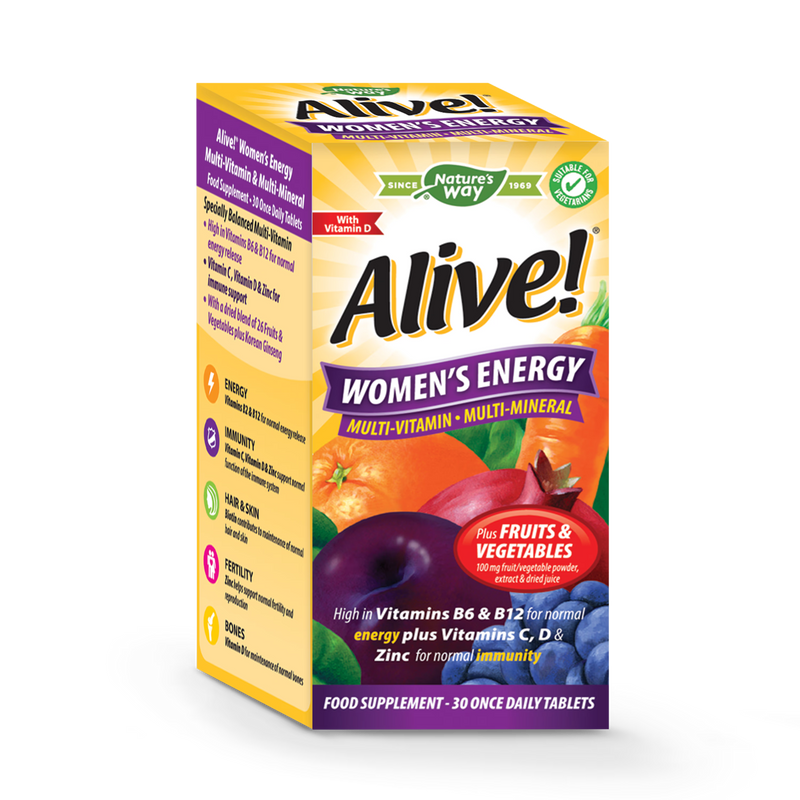 Energy and Immunity Multivitamin for Women 30 Tablets