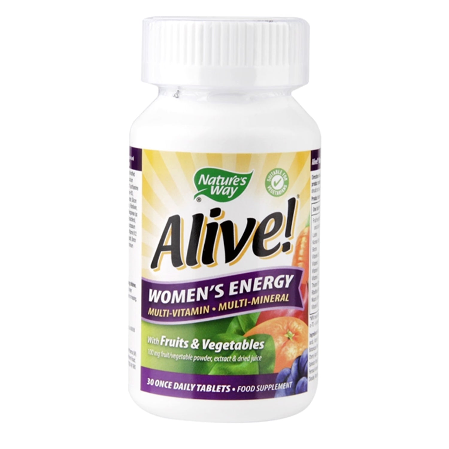 Energy and Immunity Multivitamin for Women 30 Tablets