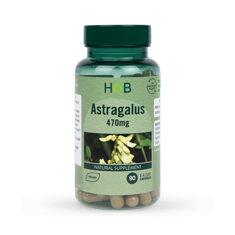 Holland Barrett Astragalus 470mg 90 Capsules