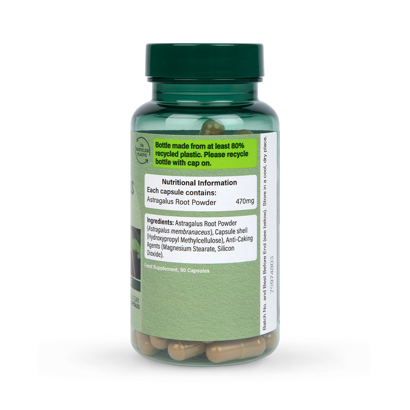 Holland Barrett Astragalus 470mg 90 Capsules