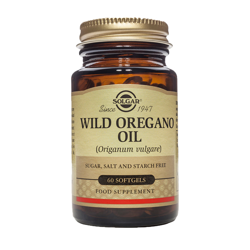 Wild Oregano Oil Herbal Extract 60 Softgels