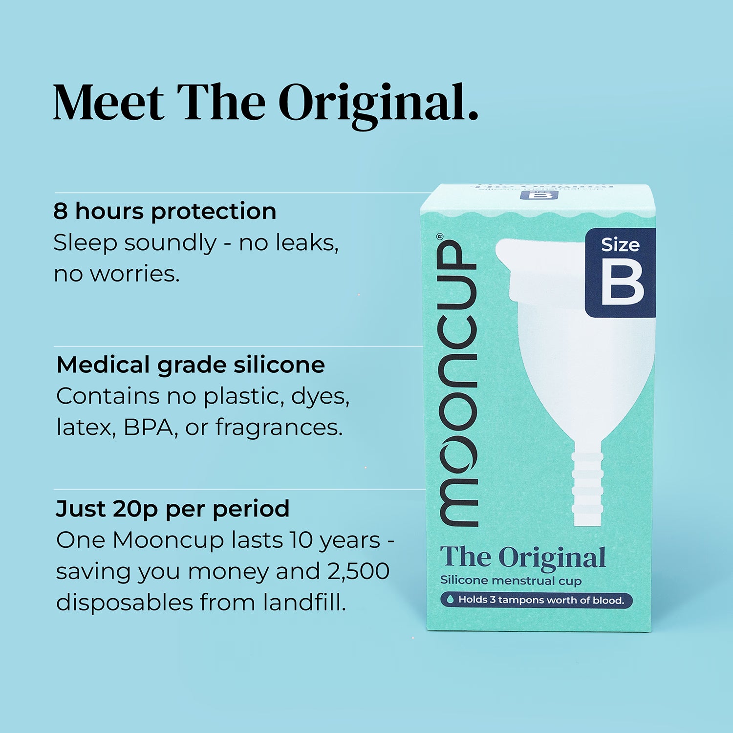 Mooncup Menstrual Cup Size B