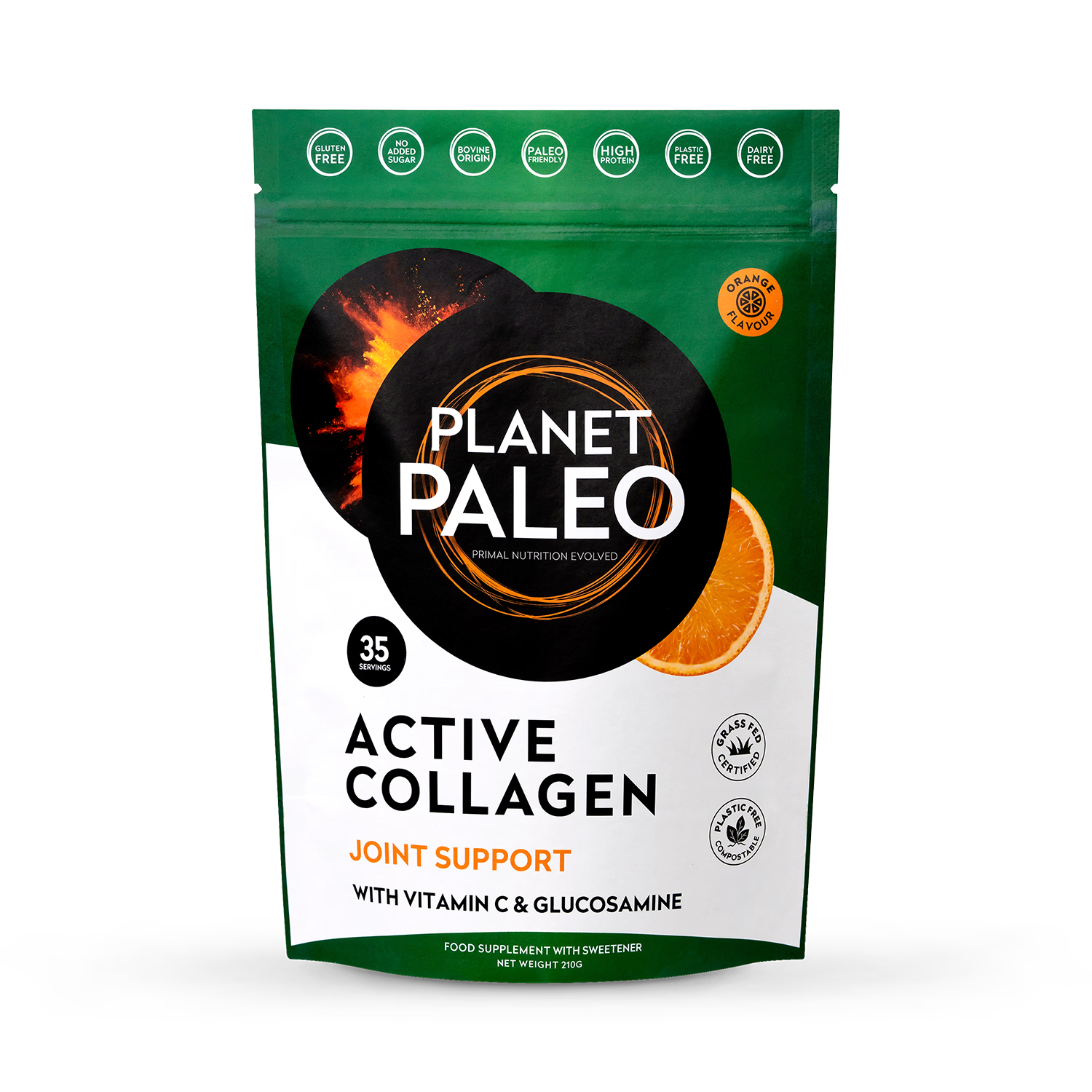 Planet Paleo Active Collagen Powder 210g