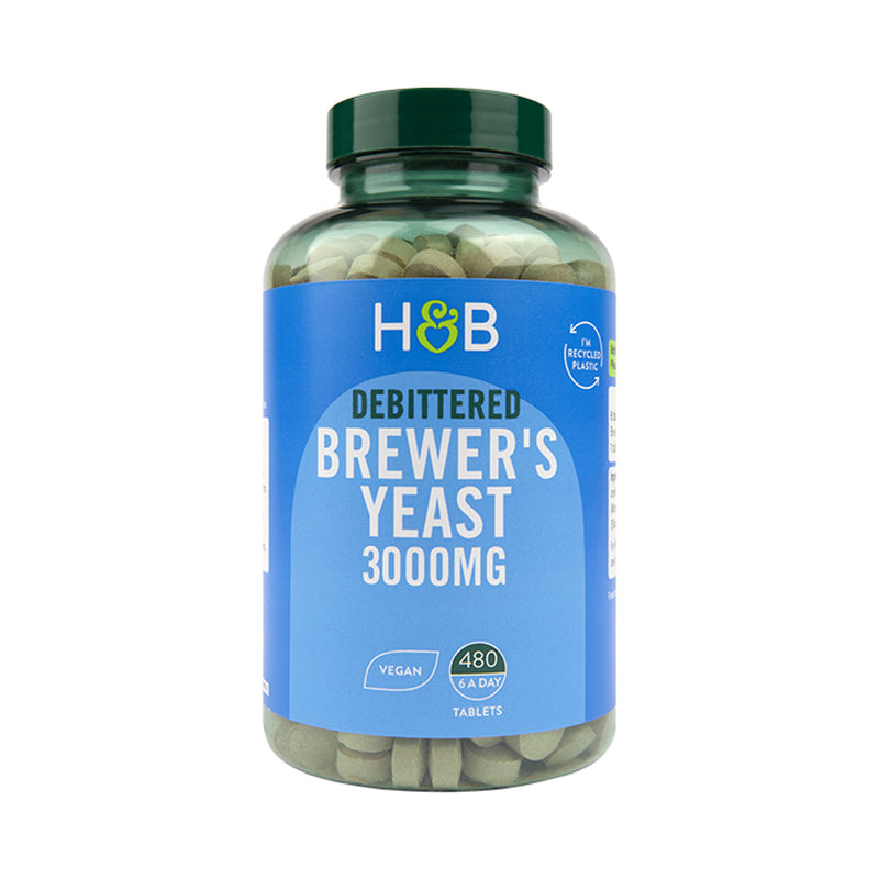 Holland Barrett Debittered Brewers Yeast 3000mg 480 Tablets