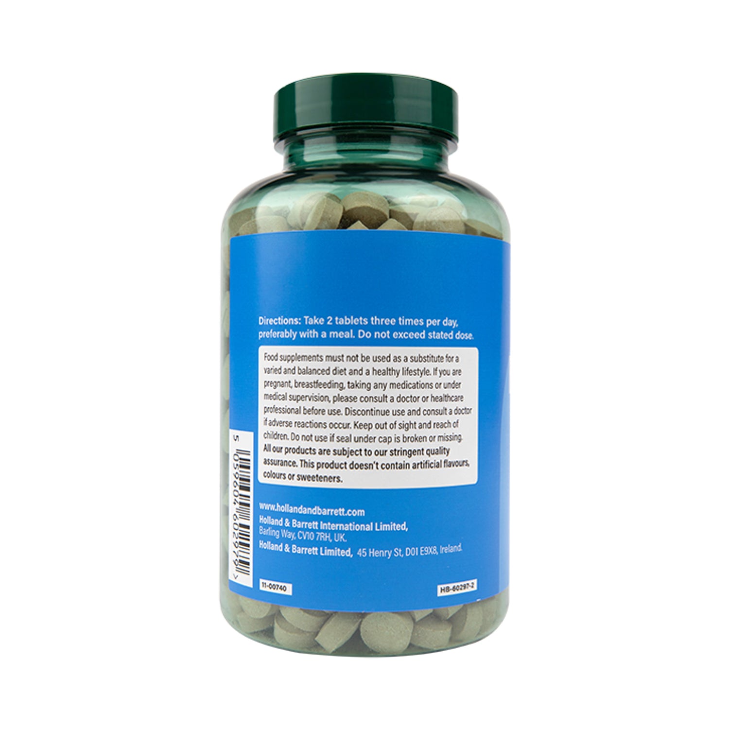Holland Barrett Debittered Brewers Yeast 3000mg 480 Tablets